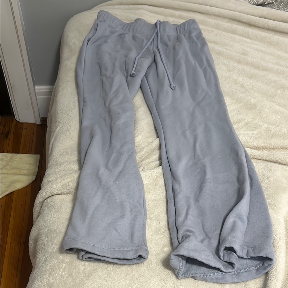 Cozy Light Blue Sweatpants